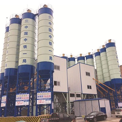 HZS240 Betonkeverő Üzem