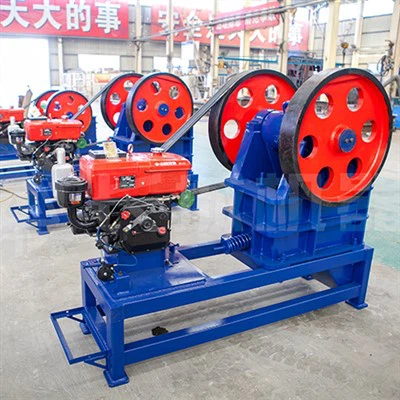 PE250*400 dízel pofás törő