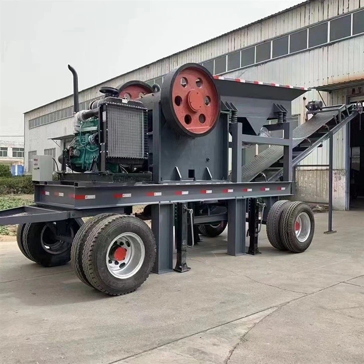 120 tph mobil kőzúzó